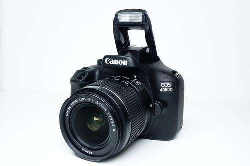 Canon eos 4000d 55mm iii - eos, 18-55mm